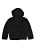 The Children's Place 100% Polyester Solid Black Snow Jacket Size 7 - 8 - photo 1