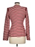 Esley 100% Polyester Stripes Red Blazer Size M - photo 2