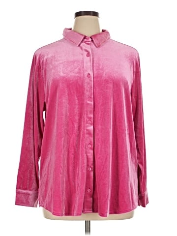 Joan Rivers Long Sleeve Blouse (view 1)
