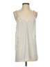 Rebecca Taylor Silver Sleeveless Top Size S - photo 1