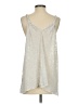 Rebecca Taylor Silver Sleeveless Top Size S - photo 2