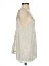 Rebecca Taylor Silver Sleeveless Top Size S - photo 4