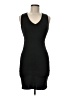 ANGL Solid Black Cocktail Dress Size M - photo 1