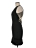 ANGL Solid Black Cocktail Dress Size M - photo 5