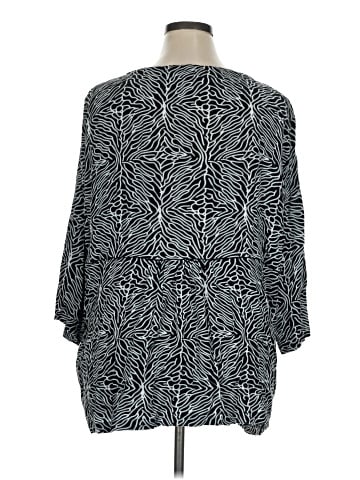 Norm Thompson 3/4 Sleeve Blouse (view 2)