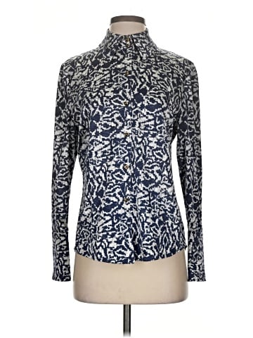St. John Long Sleeve Silk Top (view 1)