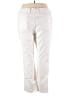 L.L.Bean Ivory Jeans Size 24W - photo 2