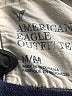 American Eagle Outfitters 100% Cotton Stripes Gray Pullover Sweater Size M - photo 7