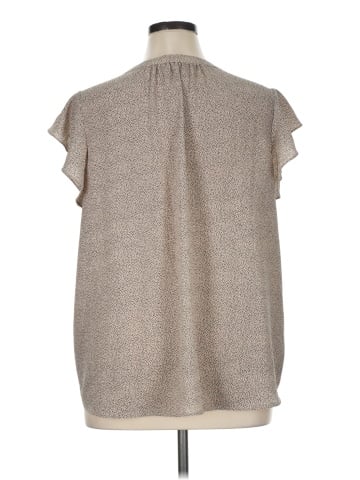 Adrianna Papell Short Sleeve Blouse (view 2)
