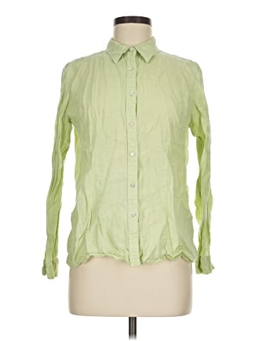 Petite Sophisticate Long Sleeve Button-Down Shirt (view 1)