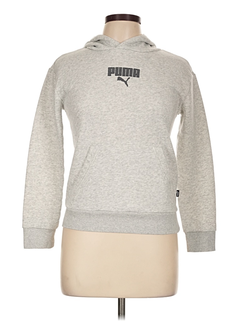 Pre-owned Puma Sweatshirt In Silver