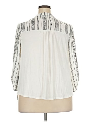 Tempted Hearts 3/4 Sleeve Blouse (view 2)