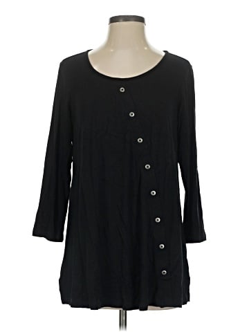 Comfy U.S.A. 3/4 Sleeve Top (view 1)