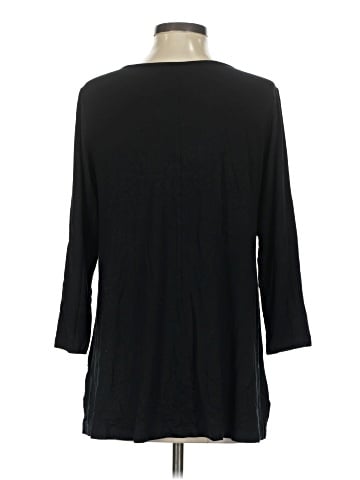 Comfy U.S.A. 3/4 Sleeve Top (view 2)