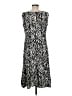 Sandra Darren Animal Print Silver Casual Dress Size M (estimated) - photo 2
