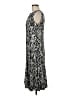 Sandra Darren Animal Print Silver Casual Dress Size M (estimated) - photo 5