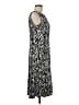 Sandra Darren Animal Print Silver Casual Dress Size M (estimated) - photo 4