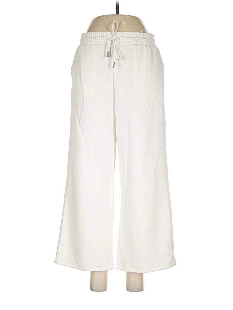 Pre-owned Scoop Casual Pants In Ivory