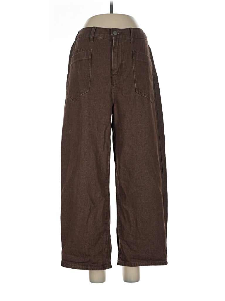 Pre-owned Jeans In Brown