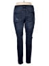 Maurices Hearts Blue Jeans Size 14 W Long - photo 2
