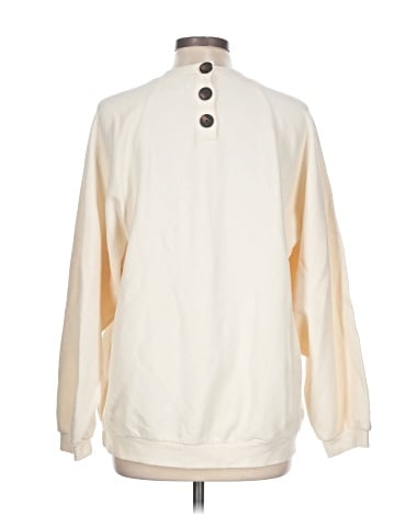Madewell Button-Back Mockneck Top (view 2)