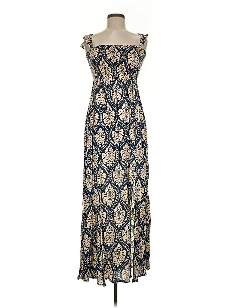 Pre-owned Tiare Hawaii Casual Dress In Gold