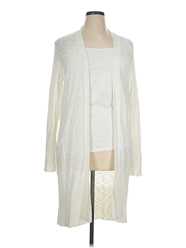 Pre-owned Athleta Kimono In Ivory