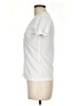 backSTAGE 100% Polyester Ivory Short Sleeve Blouse Size M - photo 5