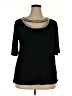 Always Indigo Black 3/4 Sleeve Top Size 2X - photo 1