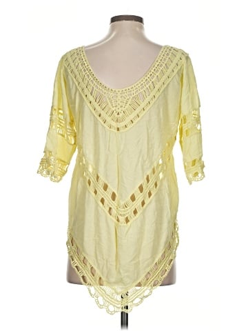 Lapis 3/4 Sleeve Blouse (view 2)