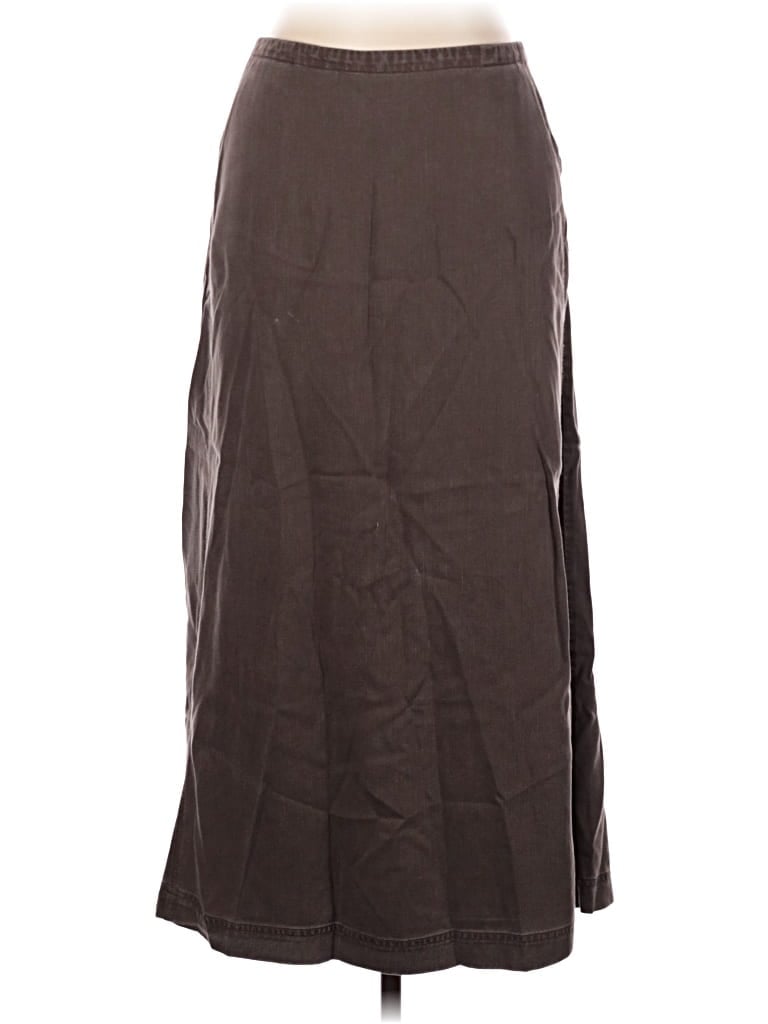 Pre-owned Jjill Casual Skirt In Brown