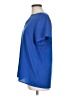 Lands' End 100% Polyester Blue Short Sleeve Blouse Size 12 - photo 5