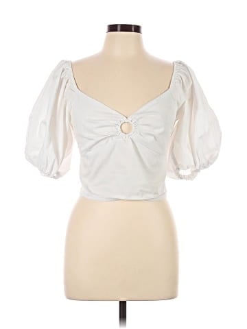 Abercrombie & Fitch Short Sleeve Blouse (view 1)