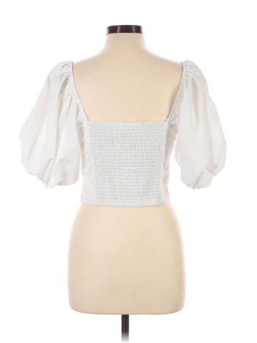 Abercrombie & Fitch Short Sleeve Blouse (view 2)