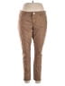 LC Lauren Conrad Solid Brown Khakis Size 18 - photo 1