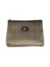 Burberry 100% Canvas Brown Makeup Bag One size - photo 1