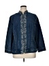 Liz & Me Blue Denim Jacket Size 0X - photo 1