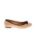 Tory Burch 100% Leather Tan Flats Size 10 1/2 - photo 1