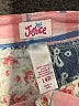 Justice 100% Cotton Print Blue Shorts Size 14 - photo 3