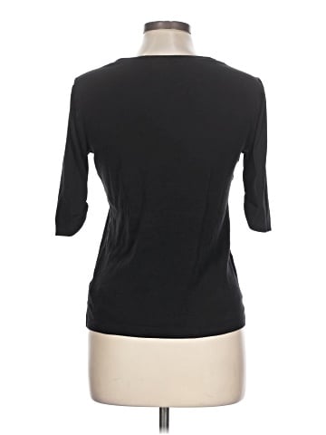 Lauren by Ralph Lauren 3/4 Sleeve T-Shirt (view 2)