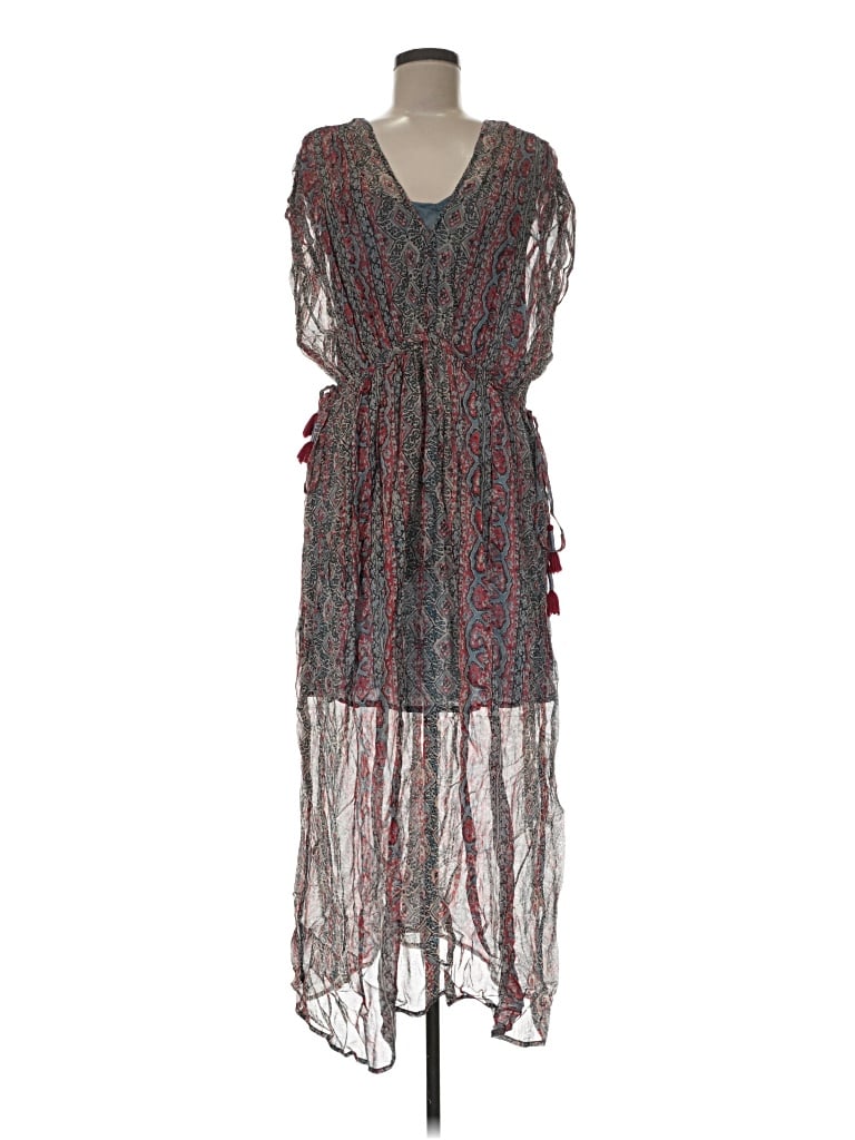 Maison Hotel Cocktail Dress In Burgundy
