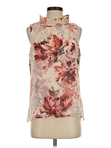 White House Black Market Sleeveless Blouse (view 1)