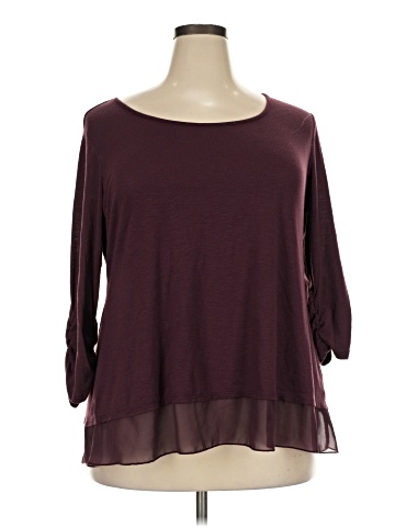 Style&Co 3/4 Sleeve Top (view 1)