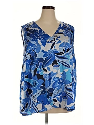 Skies Are Blue Sleeveless T-Shirt (view 1)