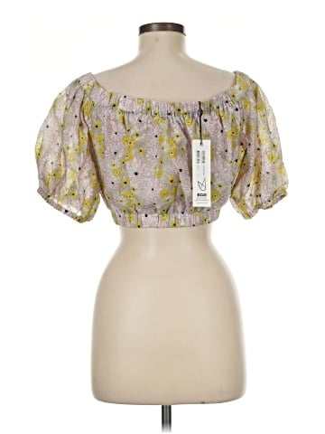 Minkpink Short Sleeve Blouse (view 2)