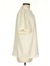 Sag Harbor 100% Polyester Polka Dots Yellow Short Sleeve Blouse Size M - photo 4