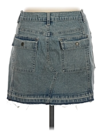 Express Denim Skirt (view 2)