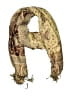 Unbranded Paisley Tan Scarf One size - photo 1