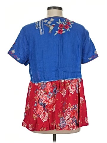 John Mark Short Sleeve Blouse (view 2)