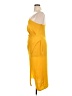 ASOS 100% Polyester Yellow Cocktail Dress Size 14 - photo 5